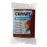 Creativ Company Cernit Mountain Klei Brown, 56 gram