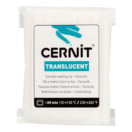 Creativ Company Cernit Montering Clay Translucent, 56 gram