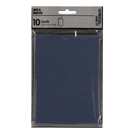 Creativ Company Cards Blue 10,5x15cm, 10 ..