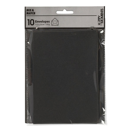 Creativ Company konvolut Black, 11,5x15cm, 10 ..