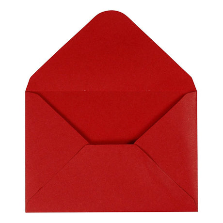 Creativ Company konvolut rød, 11,5x15cm, 10 ..