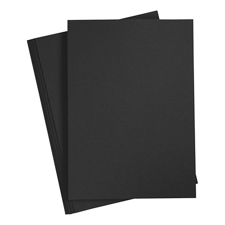 Creativ Company Cardboard Black A4 220G, 10 ..