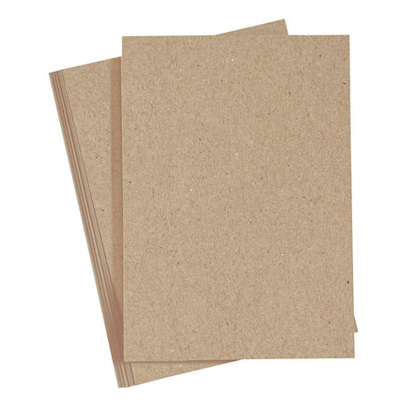Colortime karton natur a4 220g, 10 stk.