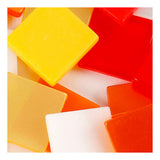 Creativ Company Mini Mosaic Red Orange 1x1mm, 25 gram