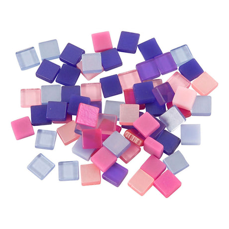 Creativ Company Mini Mosaic Purple 10x10mm, 25 gram