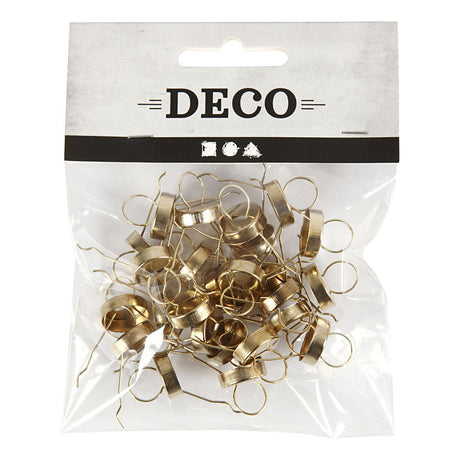 Creativ Company Metal Pendant Gold, 25 ..