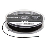 Creativ virksomhed https: www.cchobby.nl polyester-cord-thickness-1-mm-black-50-m-1-roll