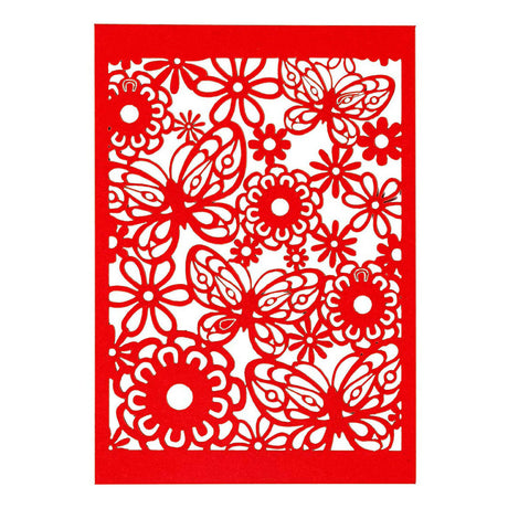 Creativ Company Pattern Carton Red, 10 ..