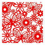 Creativ Company Pattern Carton Red, 10 ..