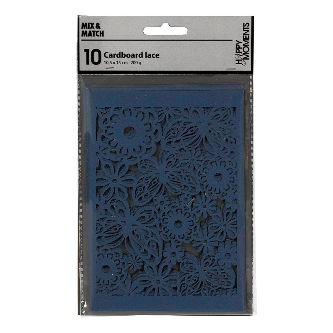 Creativ Company Pattern Carton Blue, 10 ..