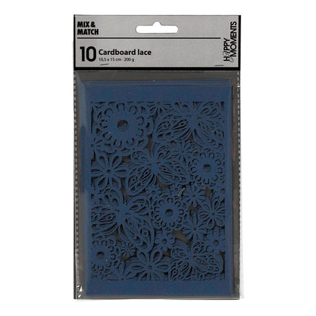 Creativ Company Pattern Carton Blue, 10 ..