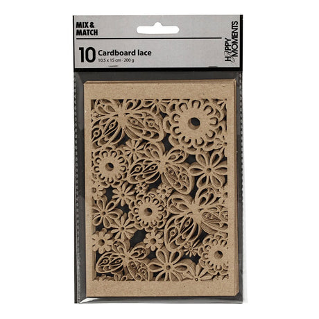 Creativ Company Pattern Carton Naturel, 10 ..