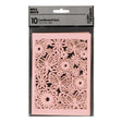 Creativ Company Pattern Carton Light Rood, 10 ..