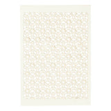 Creativ Company mønster karton off-white, 10 ..