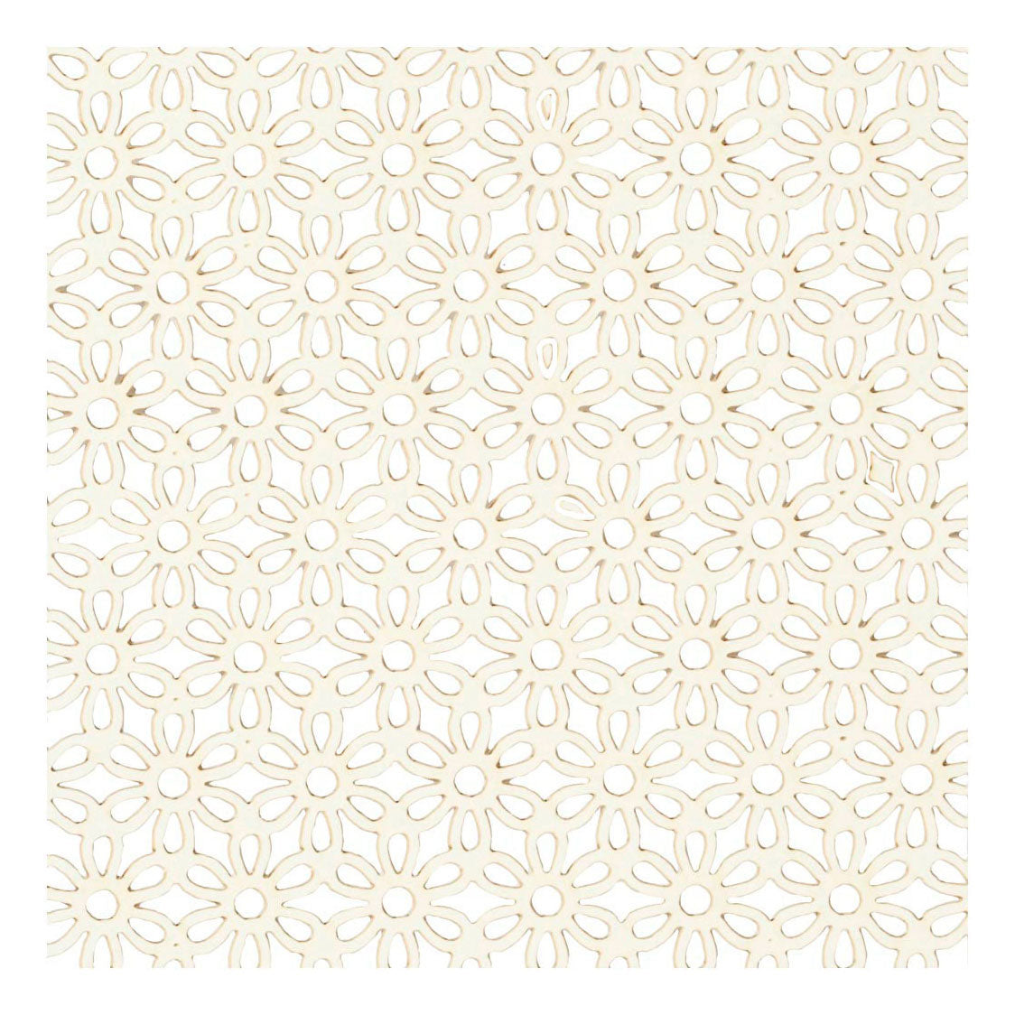 Creativ Company mønster karton off-white, 10 ..
