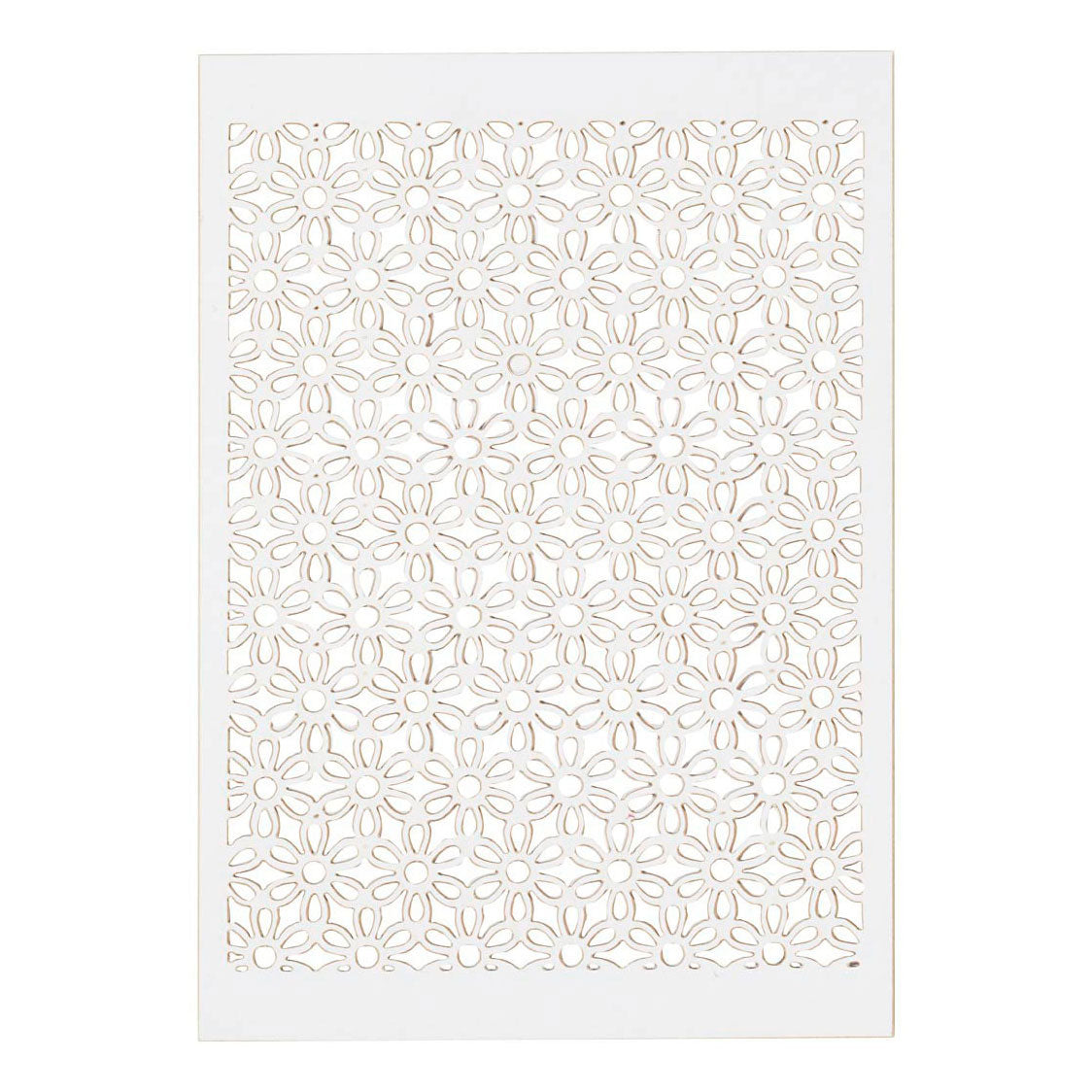Creativ Company Mønster kartonblomster White, 10 ..