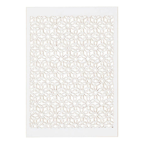 Creativ Company Mønster kartonblomster White, 10 ..
