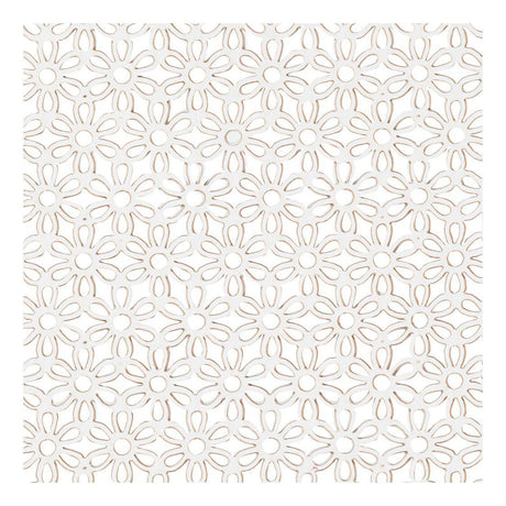 Creativ Company Mønster kartonblomster White, 10 ..