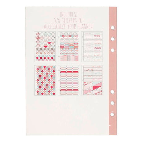 Creativ Company Stickerboek Aquarel A5 for Planner, 578st.