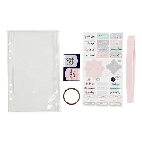 Creativ Company Plastic Pouch med tilbehør