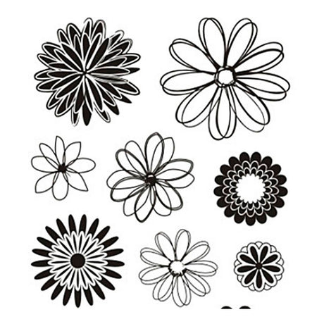 Creativ virksomhed https: www.cchobby.nl silikone-frimærker-blomster-ark-11x15-5-cm-1-ark