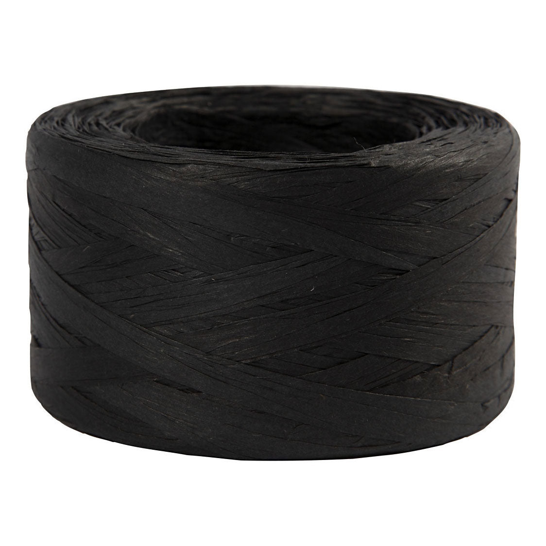 Creativ Company Paper Raffia garn sort, 100 m