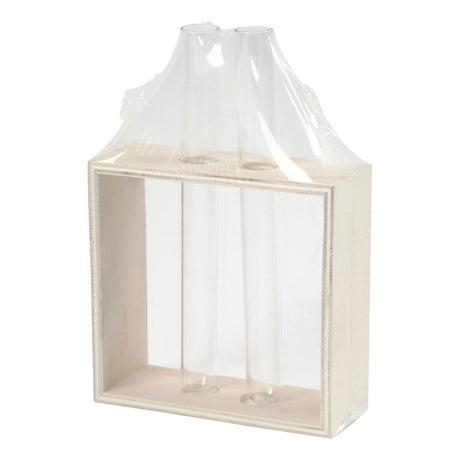 Creativ Company Wood Rack med reagensglas, 3dlg.