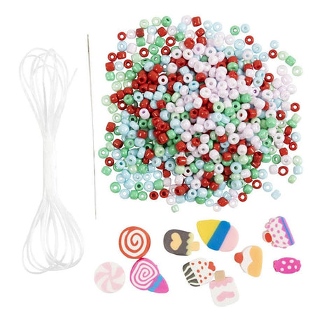 Creativ Company Mini Hobbyset smykker Elastisk armbånd og ring
