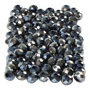 Creativ Company facet perler Metallic Black, 100 ..