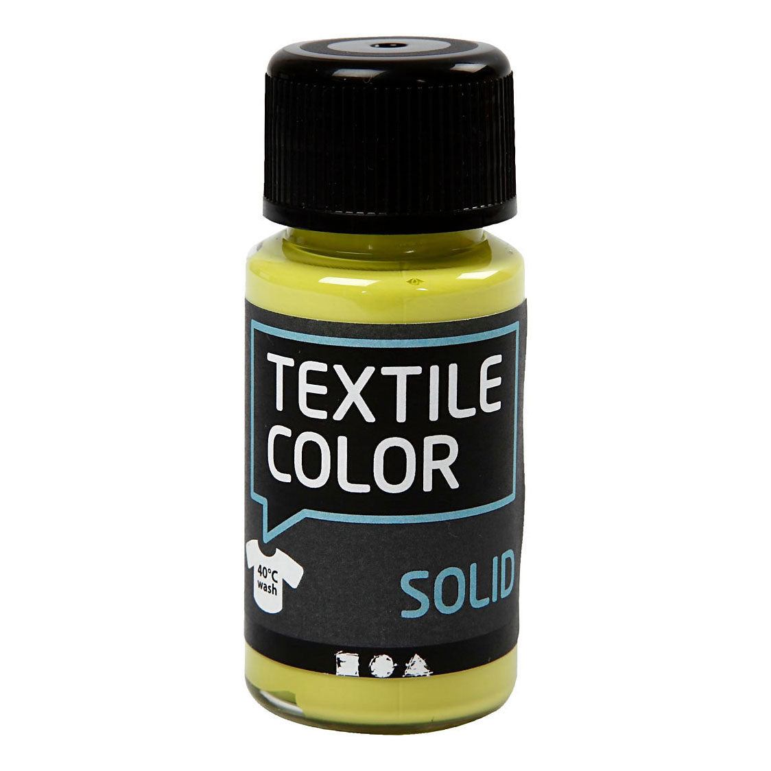 Creativ Company tekstilfarve, der dækker tekstilmaling - Kiwi, 50 ml