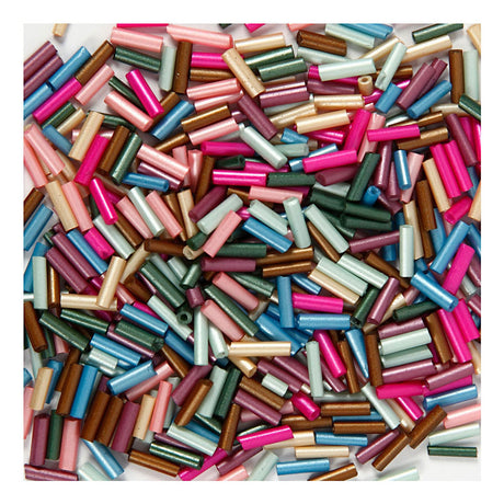 Creativ Company Beading Mix metalliske farver, 130 gram