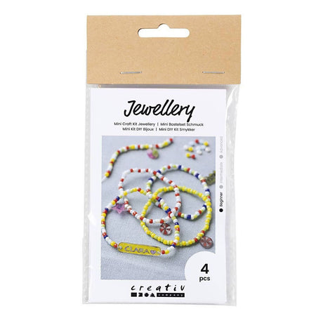 Creativ Company Mini Hobbyset smykker krympe film armbånd gul