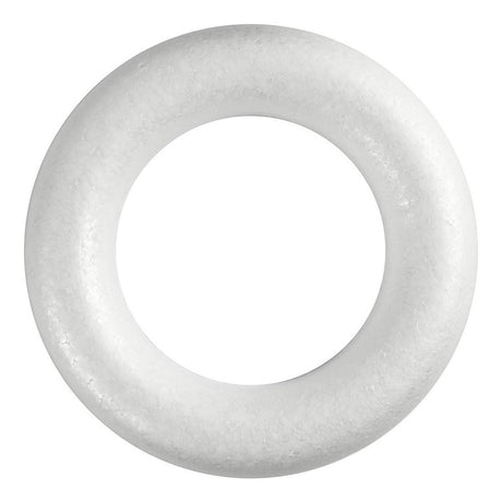 Creativ Company Styropor ringer med flad ryg, 30 cm