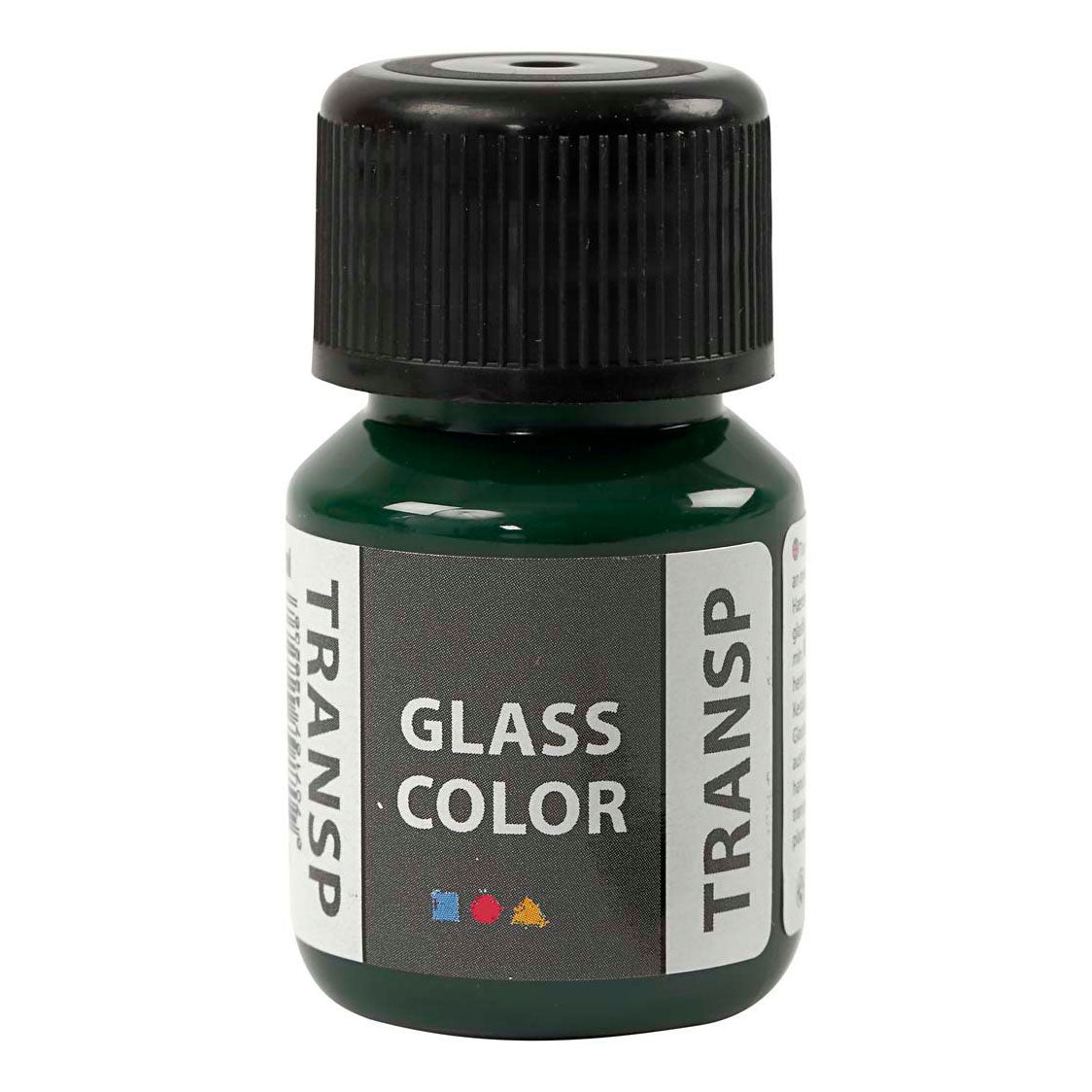 Creativ Company Glass Color Transparent Paint - Briliant Green, 30 ml