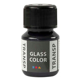 Creativ Company Glass Color Transparent Paint - Sort, 30 ml