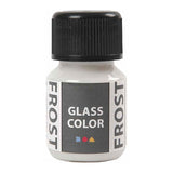 Creativ Company Glass Color Frost Paint - White, 30 ml