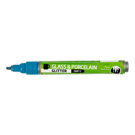 Creativ Company Glass and Porcel Staff Glitter Semi-Cover-turquoise