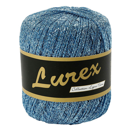 Creativ Company Lurex Glitter Garn Light Blue, 160m