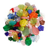 Creativ Company Glass perler Diverse blade og blomster, 60 gram