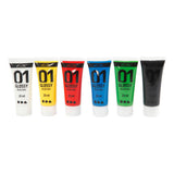 Creativ Company akrylmaling til Kidneren blanke standardfarver, 6x20ml