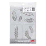 Creativ Company Fleksibel skabelon Feath A4