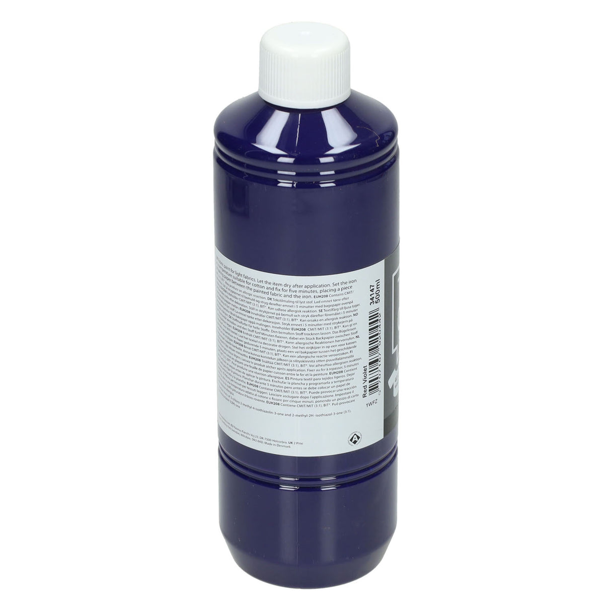 Creativ Company Textile Color Semi -Covering Textile Paint - Red Purple, 500 ml