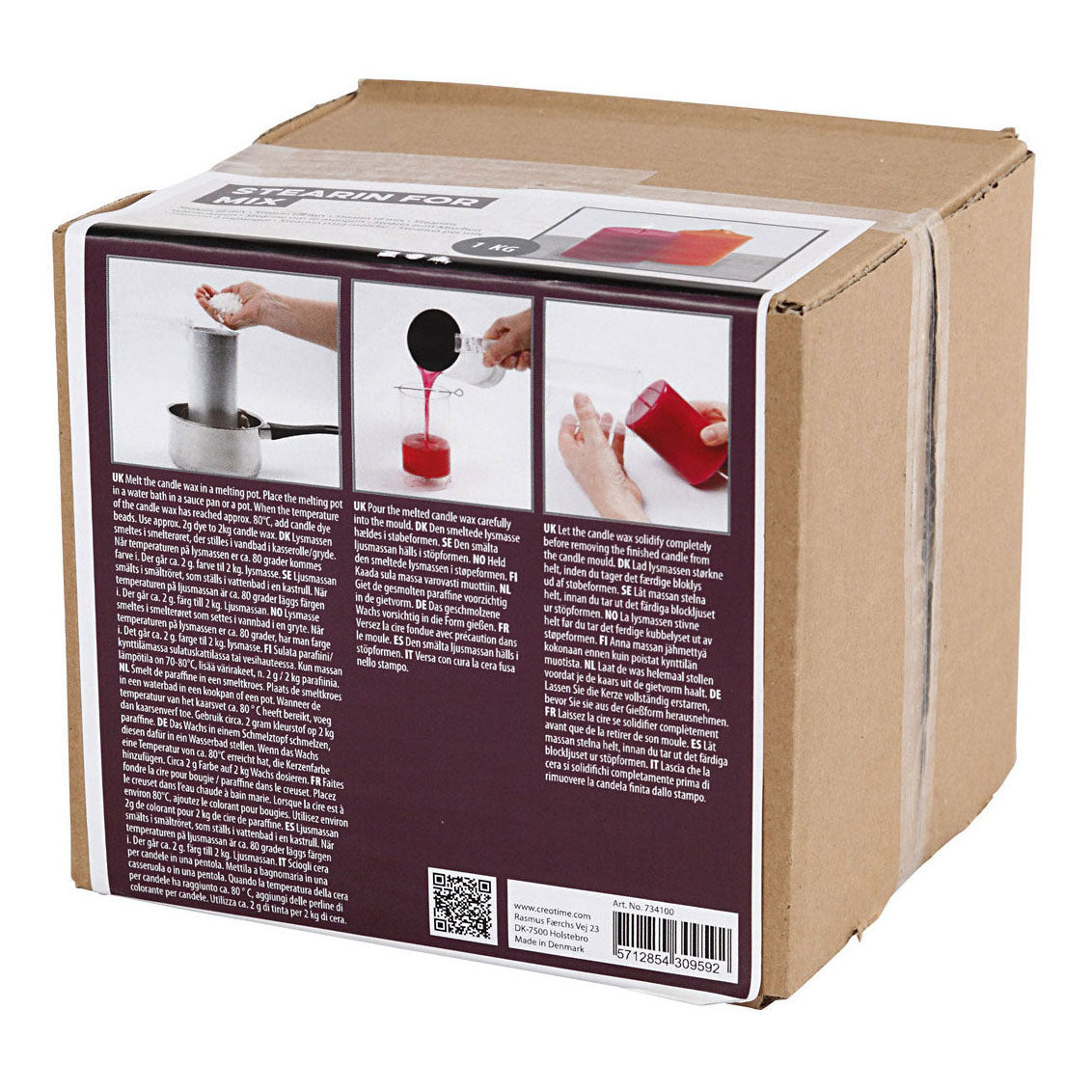 Creativ Company Stearine at blande, 1 kg