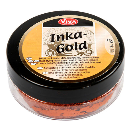 Creativ Company Inka -Gold Glosswax - Kobber, 50 ml