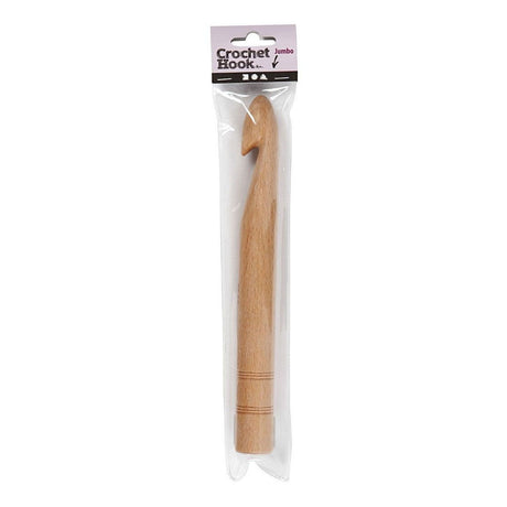 Creativ Company Wood Crochet Hook, 23 cm