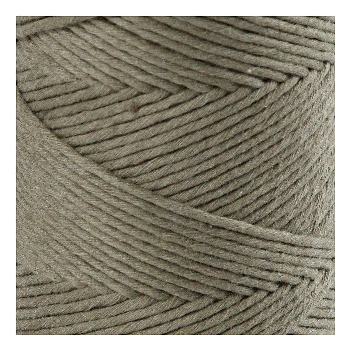 Creativ company makramésnor 2 mm 198 m mosgrøn