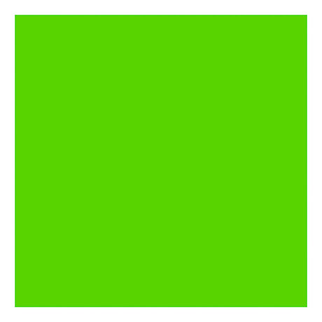Creativ Company Textile Color Semi -Covering Textile Paint - Neon Green, 500 ml