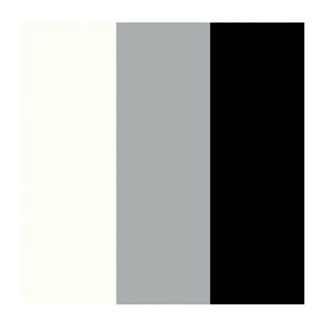 Creativ Company Plus Color Marker - Black Off -White Rain Grey, 3st.