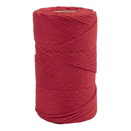 Creativ Company MacroMe Cord - Red, 198m