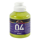 Creativ virksomhed https: www.cchobby.nl acryl-paint-with-glitters-lime-green-500-ml-1-bottle